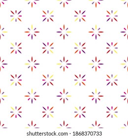 Seamless multicolor floral abstract texture. simple illustration. A beautiful pattern for printing, cover, wrapping,backdrop, wallpaper etc.