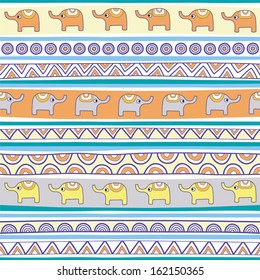 Seamless multicolor pattern for background and backdrop.