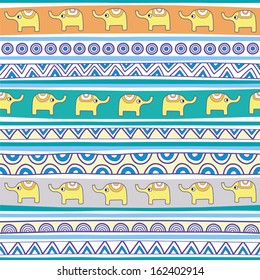 Seamless multicolor pattern for background and backdrop.