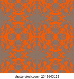 Seamless multicolor pattern with oriental mandalas. Vector pattern.