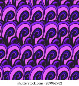 Seamless multicolor summer pattern. Bright vector hand drown background. Abstract texture