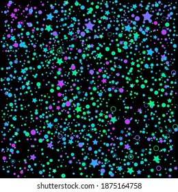 seamless multicolored background of cosmic starry sky
