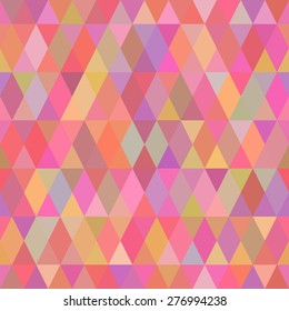 Seamless multicolored geometric vector background