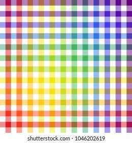Seamless multicolored pattern. Checkered background. Abstract geometric wallpaper of the surface. Bright colors. Print for polygraphy, posters, t-shirts and textiles. Doodle for design. Greeting cards