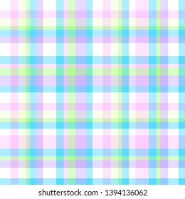 Seamless multicolored pattern. Checkered background. Abstract multicolor wallpaper of the surface. Doodle for design. Pastel colors. Print for design