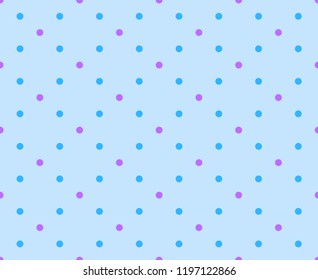 Seamless multicolored pattern. Dotted background. Abstract geometric wallpaper of the surface. Print for polygraphy, posters, t-shirts and textiles. Doodle for design. Vintage and retro style