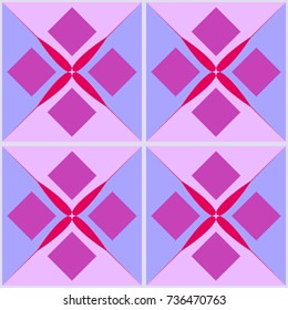 Seamless multicolored pattern. Texture. Abstract geometric wallpaper of the surface. Pastel light colors. Decorative pattern for print or fabric