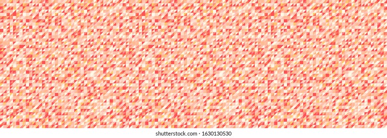 Seamless multicolored triangle pattern. Colored background. Seamless tiled texture from triangles. Print for polygraphy, banners and textiles. Bright texture. Doodle for design