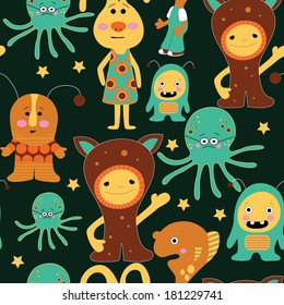 Seamless mutant pattern
