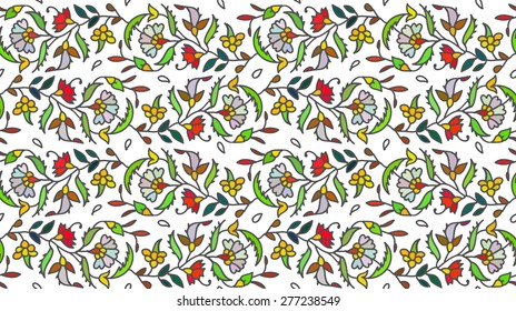 Seamless national pattern