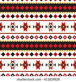 Seamless National vector north pattern. tribal  stock vector