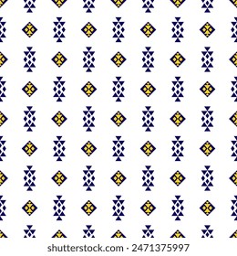 Seamless Native american pattern tribal indian ornament pattern geometric ethnic textile texture tribal aztec pattern navajo mexican fabric seamless Vector decoration fashion