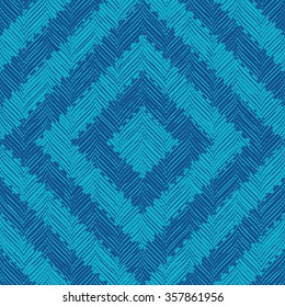 Seamless native american pattern vector background tile