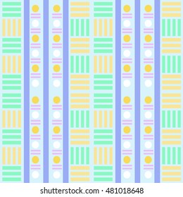 seamless native geometry pattern