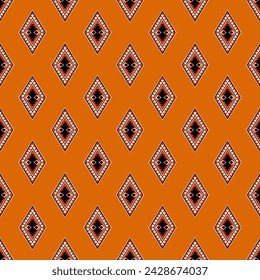 Seamless Native pattern american tribal indian ornament pattern geometric ethnic textile texture tribal aztec pattern navajo mexican fabric seamless Vector decoration fashion