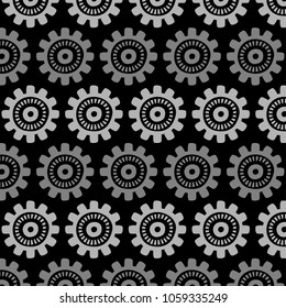 seamless native pattern background vector art illustration