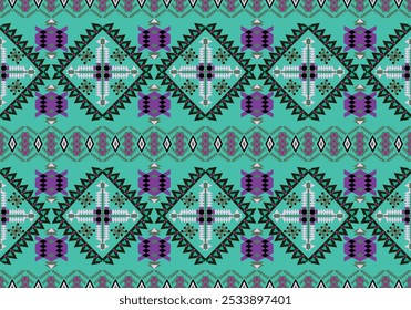 design de padrão nativo sem costura para tecido de carpete cortina de papel de parede colchões toalha de mesa cobertor bordado ornamento têxtil fundo cama 