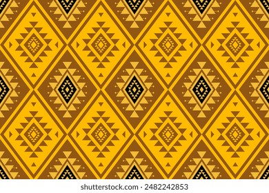 Nahtloses Natives Muster Amerikanische Indische Stamm Ornament Muster Geometrische Ethnische Textur Stamm Azteken Muster Navajo Mexikanische Stoff Nahtlose Vektorgrafik Dekoration Mode