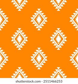Seamless native pattern tribal indian ornament pattern geometric ethnic textile texture tribal aztec pattern navajo mexican fabric seamless vector decoration fashion