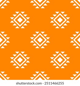 Seamless native pattern tribal indian ornament pattern geometric ethnic textile texture tribal aztec pattern navajo mexican fabric seamless vector decoration fashion
