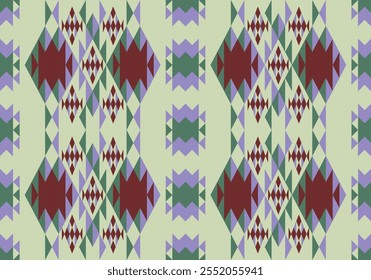 seamless native triangle pattern design for geometric fabric wallpaper background ornament carpet art print  wrapping textile African