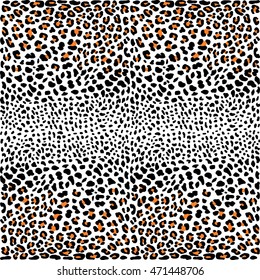 Seamless natural color leopard pattern. Can be used for fabrics, wallpapers, scrap-booking, etc.