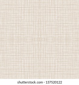 Seamless Natural Linen Pattern. Vector Illustration