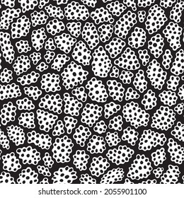 Patrón vectorial natural sin inconfundibles, con formas orgánicas inspiradas en la piel de los peces. 
Textura de piel camuflada despuntada.