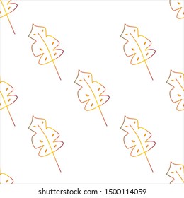 seamless nature autumn pattern design. Can use for print, template, fabric, presentation, textile, banner, poster, wallpaper