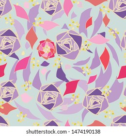 seamless nature of flower. Can use for print, template, fabric, presentation, textile, banner, poster, wallpaper, poster