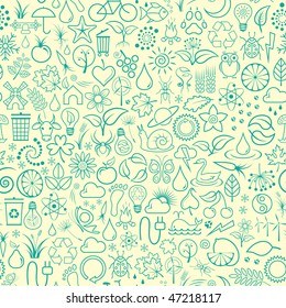 Seamless Nature Wallpaper
