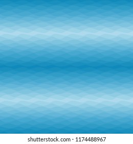 Seamless nautical ombre pattern. Gradual color waves background. Vector illustration