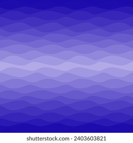 Patrón acuático sombrío. Elemento de diseño gráfico para sitios web, imprimibles estacionarios, tela, scrapbooking, etc. Ondas de color gradual. Ilustración del vector
