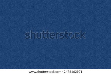 Seamless navy blue washi paper pattern. Vector file has pattern registration in swatches.