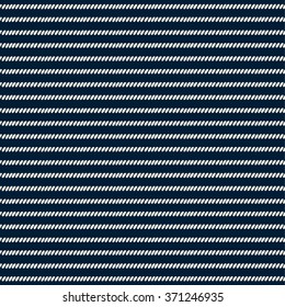 Seamless Navy Rope Pattern