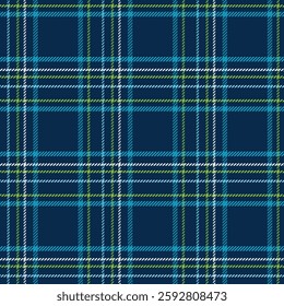 Seamless Navy Tartan Pattern 02 March 2025