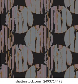 Seamless neutral polka dots pattern. White hand-drawn circles on dusty pink background. Abstract Random points ornament. Vector rose illustration for wallpaper, fabric, print, wrapping paper, textile