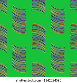 Seamless new glamorous magic abstract background.