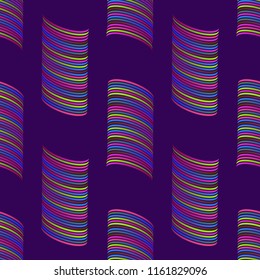 Seamless new glamorous magic abstract background.