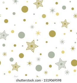 Seamless New Year endless pattern. Holiday texture for packaging. vector illustration . concept Xmas