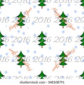 seamless new year pattern new holiday