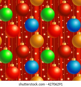Seamless New Year's background