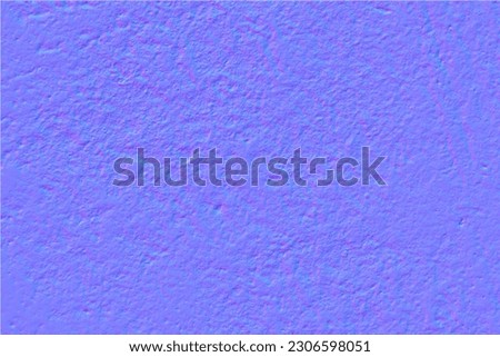 Seamless normal map of dirt texture, Concrete floor roughness texture, floor and wall textures, bump map, Normal map, Carpet bump texture, bump map texture for 3d materials Foto d'archivio © 