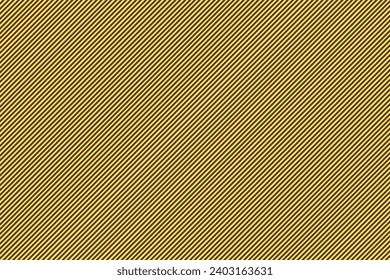 Seamless oblique lines texture yellow on striped background on brown background