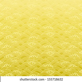 seamless ocean wave pattern