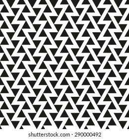 Seamless Offset Triangle Pattern