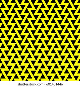 Seamless offset vector triangle pattern background
