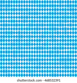 Seamless Oktoberfest and Bavarian flag pattern or background with light effect color