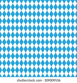 Seamless Oktoberfest blue background