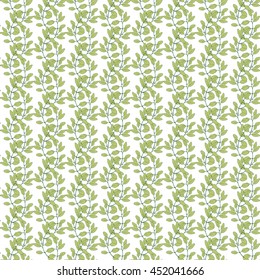 Seamless olive background. Vector illustration.